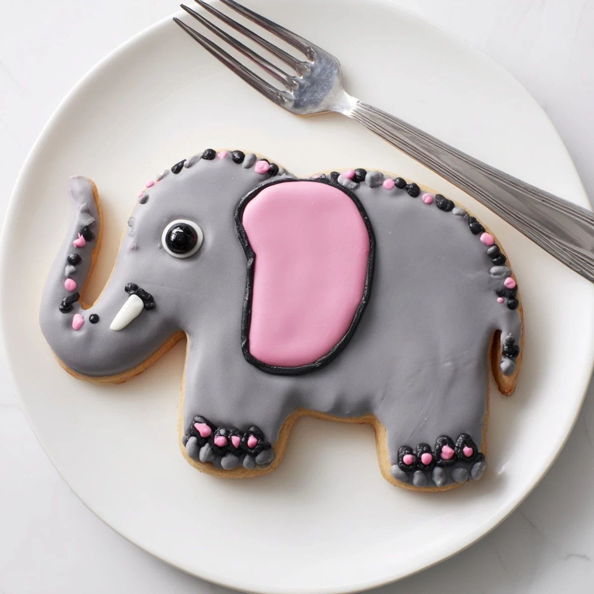 Giant Elephant Sugar Cookies