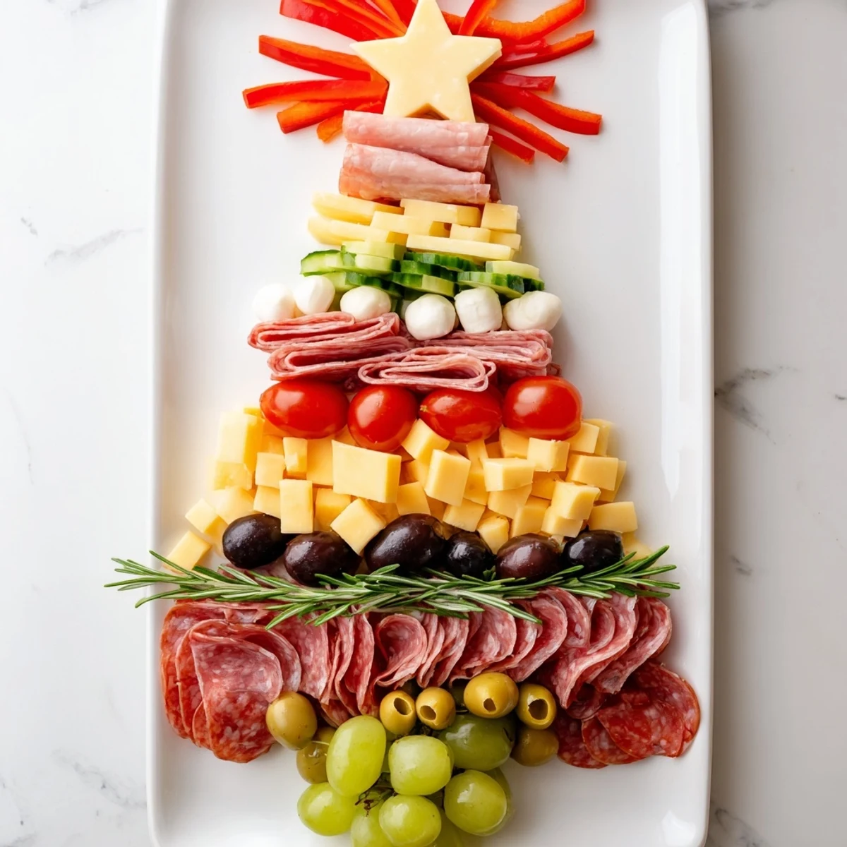Get ready for the holidays with this delicious Christmas Tree Charcuterie Board, visually stunning and satisfying.
