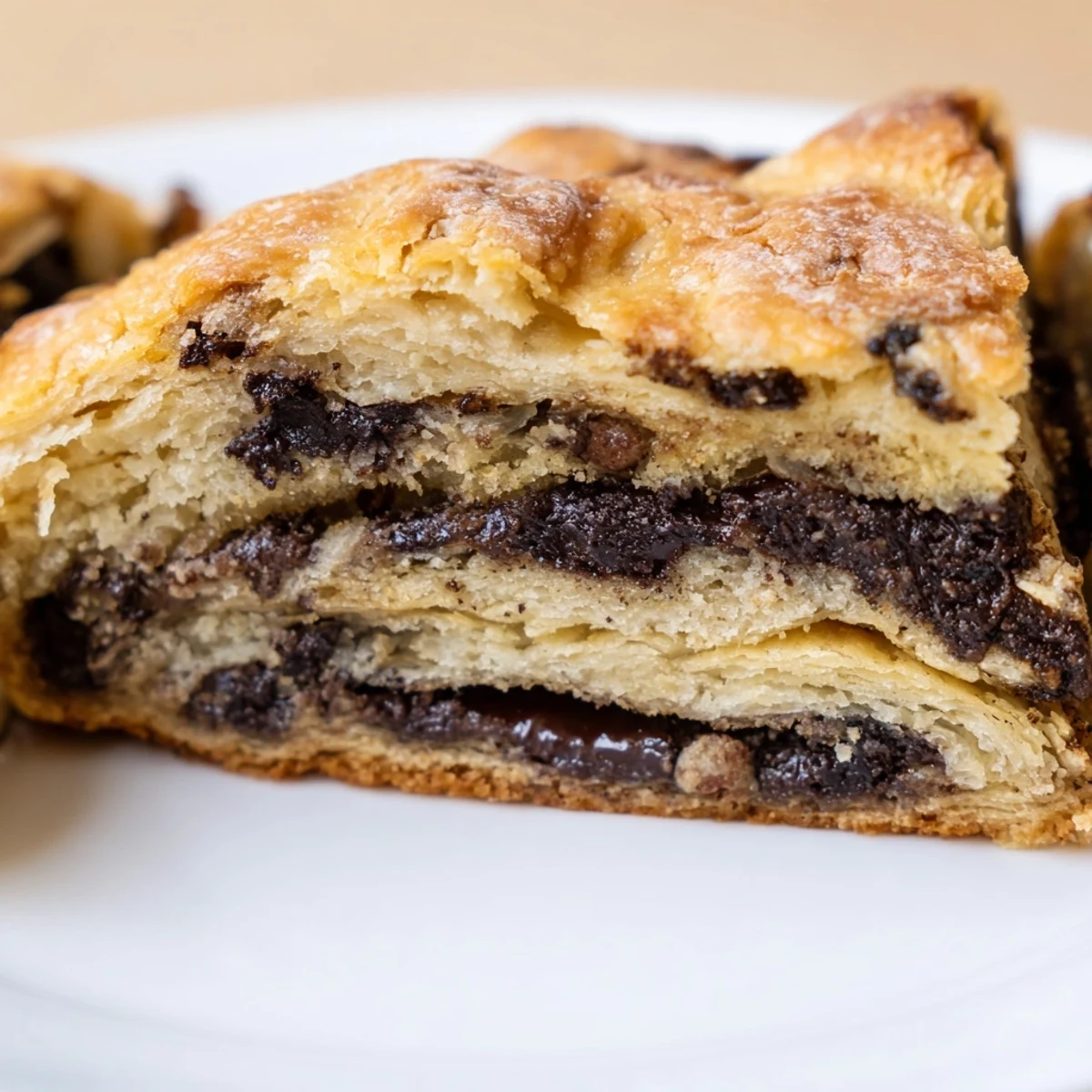 Arrangement of homemade crookies, offering a tempting treat perfect for breakfast or dessert enjoyment.