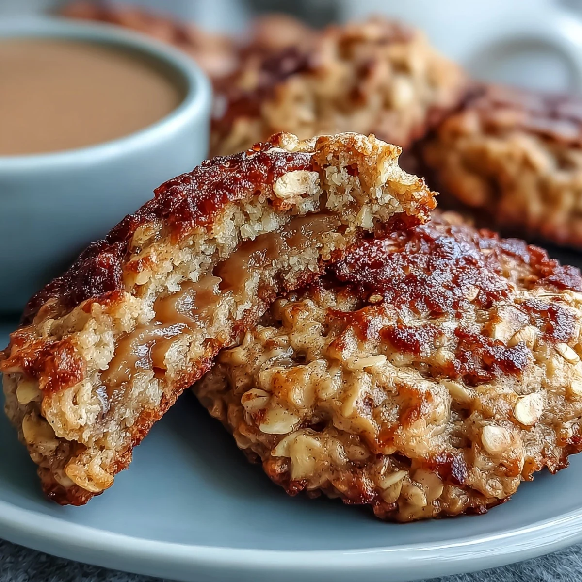 Vegan Banana Oat Cookies