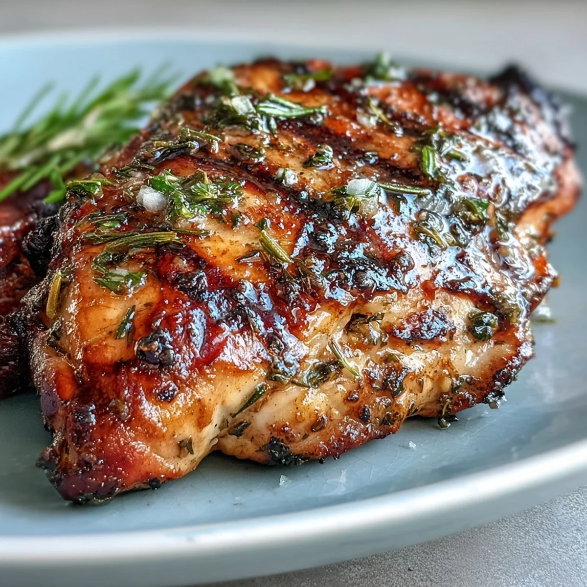 Mediterranean grilled chicken served with creamy hummus and herb-filled tabbouleh for a vibrant, wholesome meal.