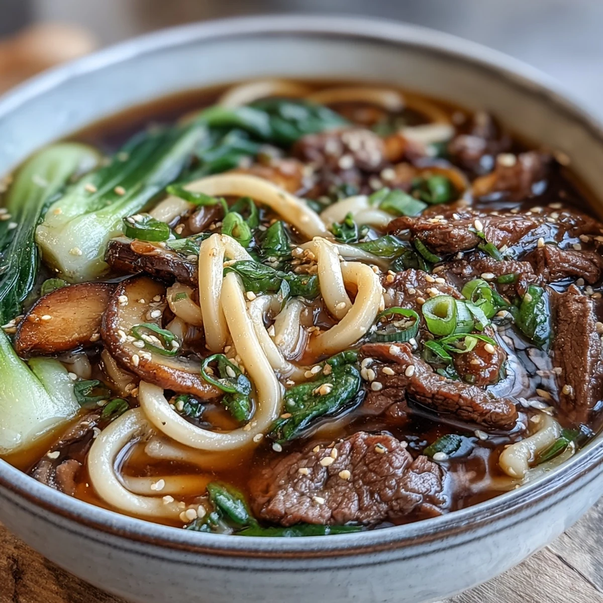 Mini Hot Pot Bowls with savory broth, tender beef, and fresh vegetables, served in individual pots for interactive dining.