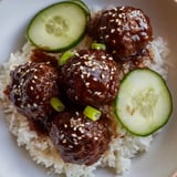 Teriyaki Meatball Bowls