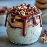 Peanut Butter Cup Overnight Oats