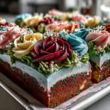 Graduation Sheet Buttercream Roses Diploma