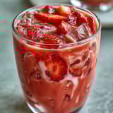 Pink Starburst Refresher Drink