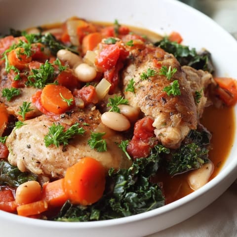 Slow-Cooked Tuscan Chicken