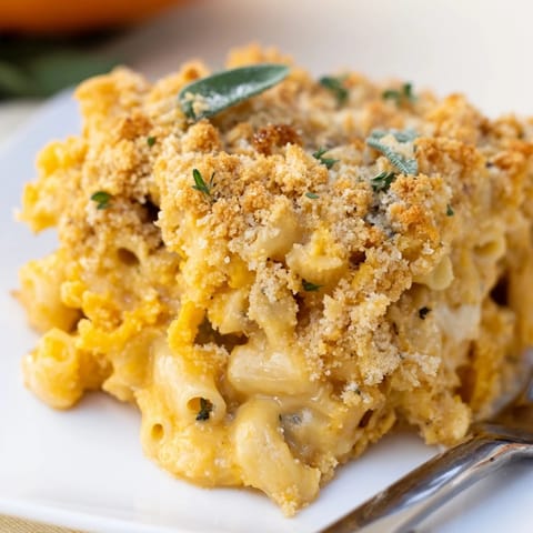 Pumpkin Sage Mac and Cheese