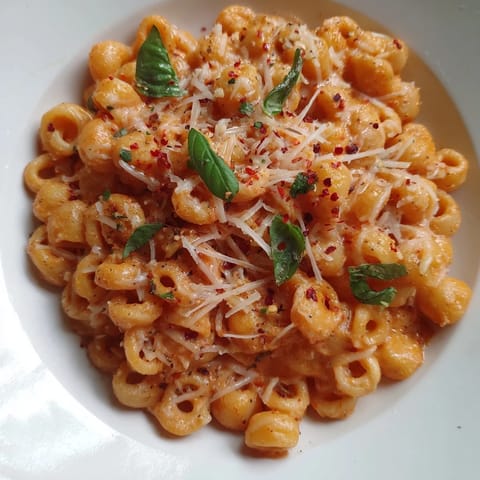 Spicy Vodka Sauce Ditalini