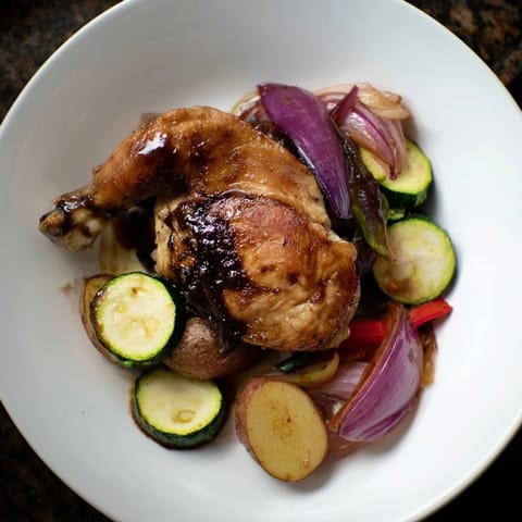 Black Garlic Balsamic Chicken