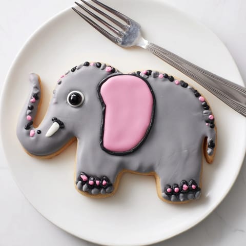 Giant Elephant Sugar Cookies