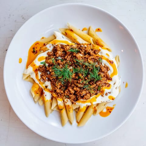 Turkish Pasta Ground Turkey