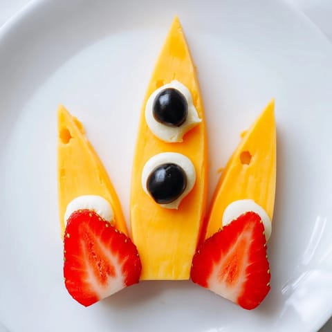 Retro Rocket Snack Platter