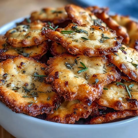 Freshly baked Ranch Oyster Crackers cooling on a sheet pan, ready for game day snacking or soup toppings.