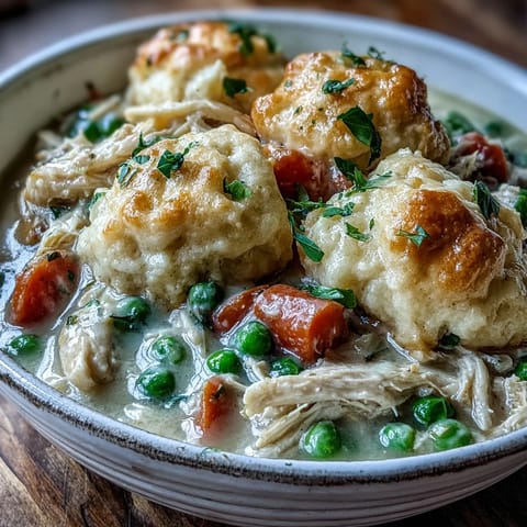 Slow Cooker Ranch Chicken & Dumplings