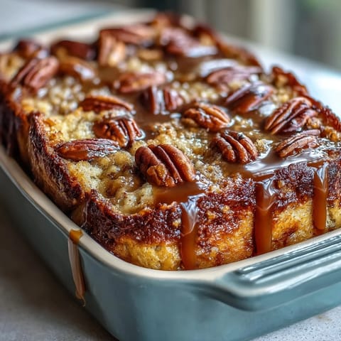 Guava Caramel Bread Pudding
