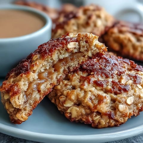 Vegan Banana Oat Cookies