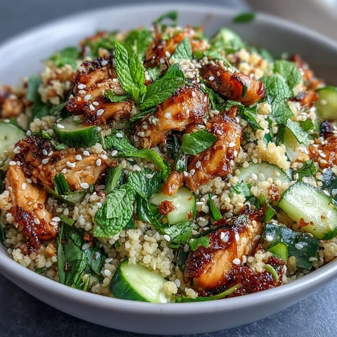 Asian Sesame Chicken Couscous