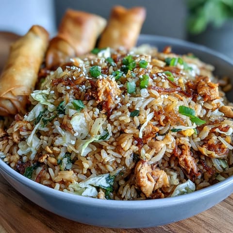 Crispy Chicken Fried Rice