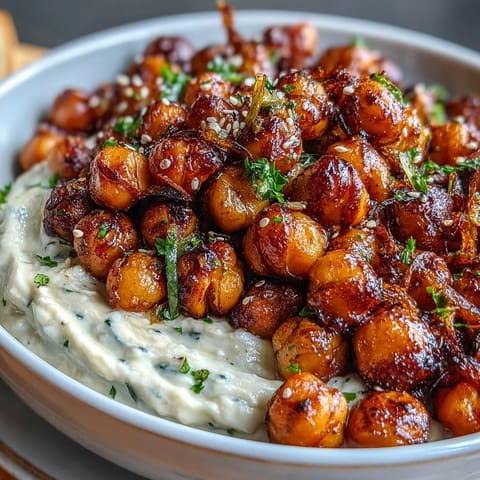 Crispy Chickpea Bowls with grilled vegetables and creamy hummus, served in a vibrant, healthy meal prep bowl.
