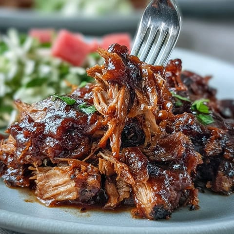 Smoky, slow-cooked pulled pork piled high, balanced by refreshing watermelon slaw.