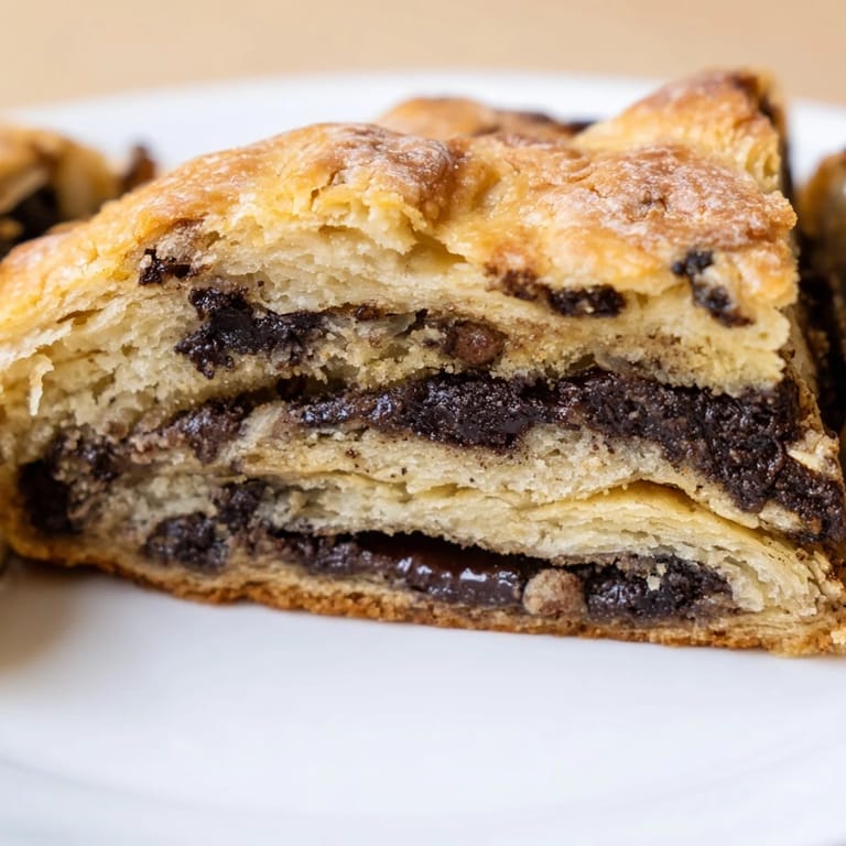 Arrangement of homemade crookies, offering a tempting treat perfect for breakfast or dessert enjoyment.