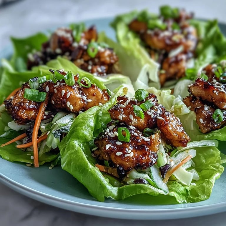 Topped with julienned carrots, purple cabbage, and sesame seeds for color and crunch.