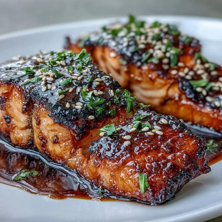 Healthy salmon rice bowl topped with soy ginger glazed fillets, stir-fried edamame, carrots, and bok choy, garnished with avocado slices.