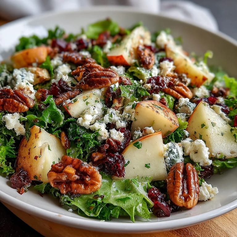 Crisp celery apple salad with walnuts and feta, combining fresh apples, crunchy celery, and creamy feta in every forkful.