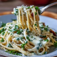 Bright lemon butter pasta with tender peas and a sprinkle of Parmesan, a fresh and creamy vegetarian dish.  