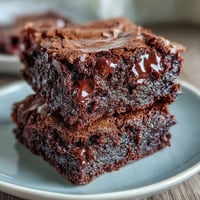 Chewy brownie cookies from box mix loaded with chocolate chips and baked to gooey perfection.