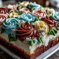 Graduation sheet cake adorned with buttercream roses and edible diploma scroll, perfect for celebrating academic milestones.